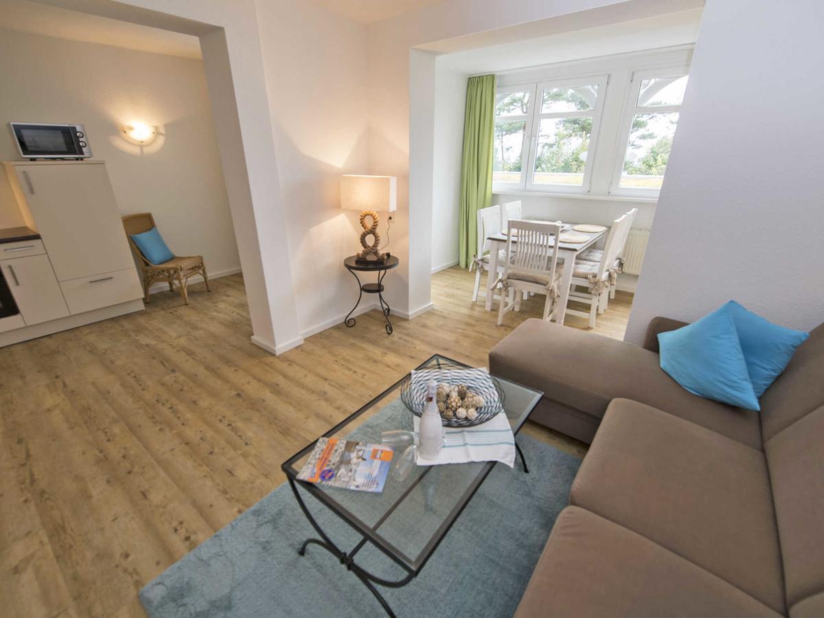 Villa Freia In Binz - Wg 11 Mit Meerblick Und Balkon 外观 照片
