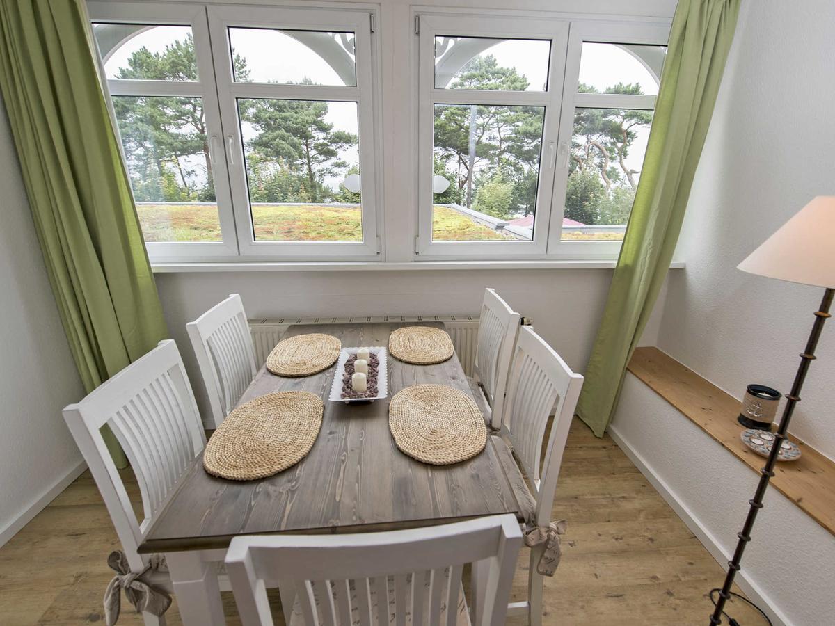 Villa Freia In Binz - Wg 11 Mit Meerblick Und Balkon 外观 照片